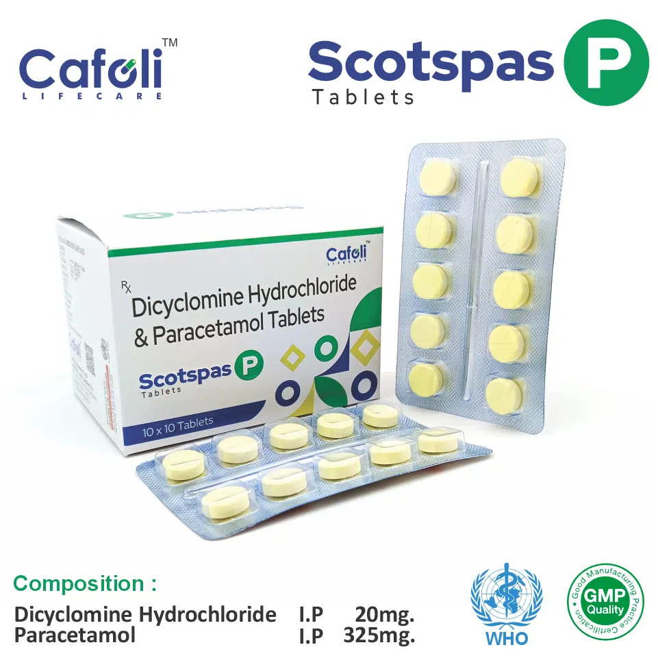 Scotspas P Tablet for PCD Pharma Franchise